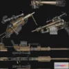 1529526 - PBR Game 3D Models - M200 Sniper Rifle 3D Max