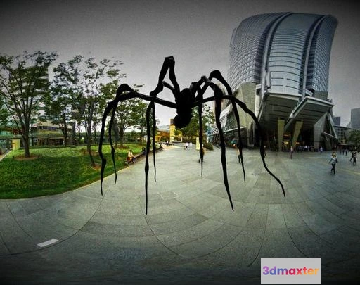 1529562 - PBR Game 3D Models - Maman By Louise Bourgeois 3D Max