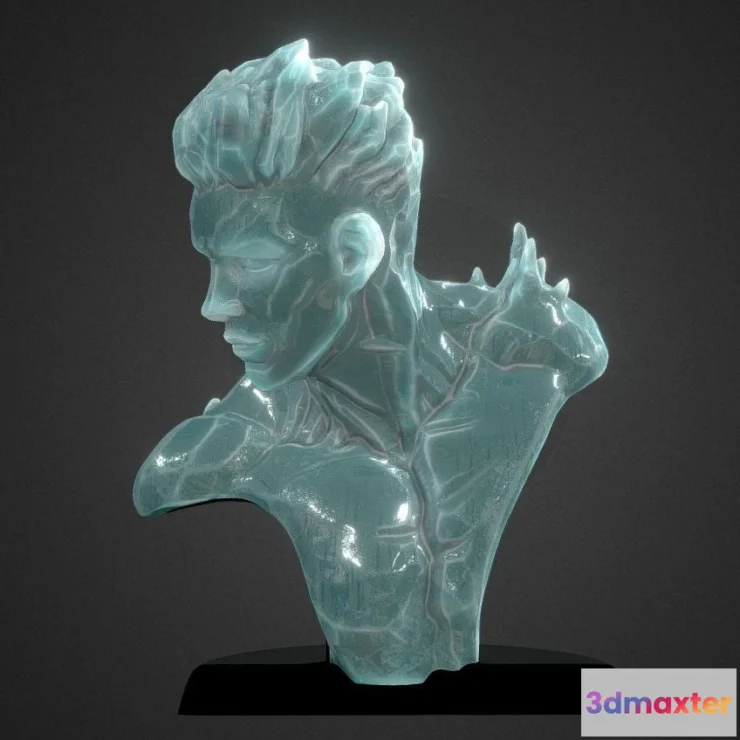 1529588 - PBR Game 3D Models - Man Of Ice 3D Max