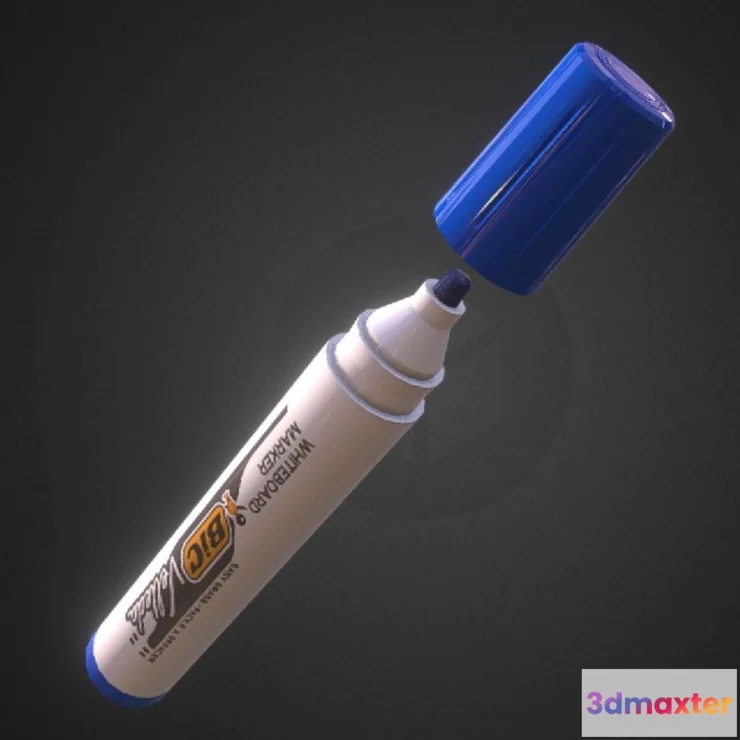 1529602 - PBR Game 3D Models - Marker 3D Max
