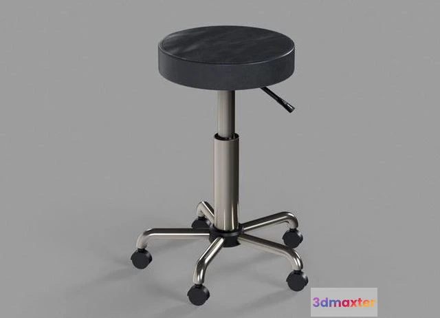 1529650 - PBR Game 3D Models - Medical Lab Stool 3D Max