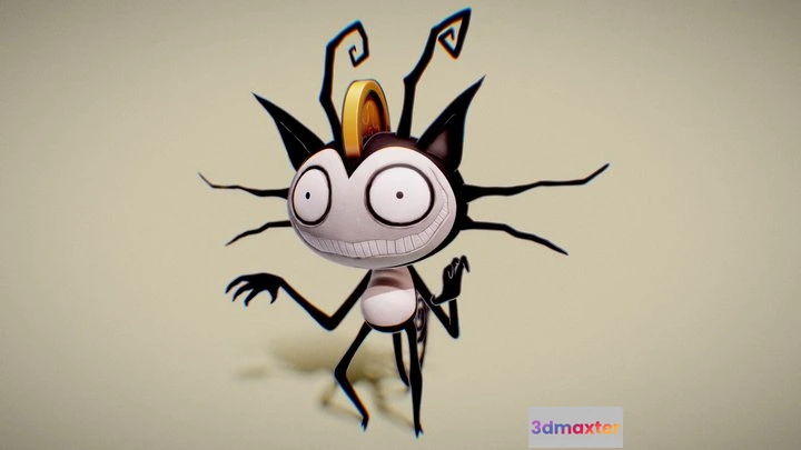 1529666 - PBR Game 3D Models - 24Meowth (Illustration By Vaughn Pinpin) 💀👻💀 3D Max