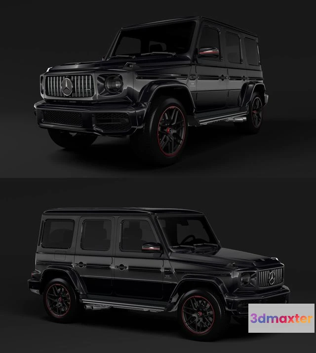 1529670 - PBR Game 3D Models - Mercedes AMG G 63 Edition 1 W464 2020 3D Max