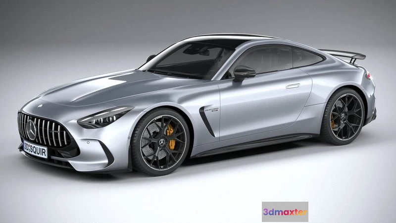 1529680 - PBR Game 3D Models - Mercedes-Benz AMG GT 43 Coupe 2024 3D Max