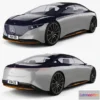 1529694 - PBR Game 3D Models - Mercedes-Benz Vision EQS 2019 3D Max
