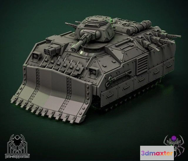 1529722 - PBR Game 3D Models - Minotaur Infantry Support Vehicle 3D Max