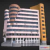 1529730 - PBR Game 3D Models - Modern Office Building 3D Max