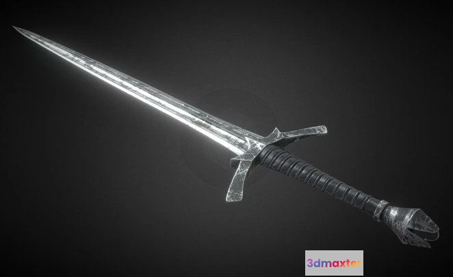 1529734 - PBR Game 3D Models - Morgul Dagger From Lord Of The Rings 3D Max
