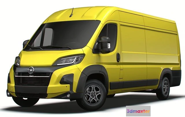 1529810 - PBR Game 3D Models - Opel e Movano Van L4H2 2024 3D Max