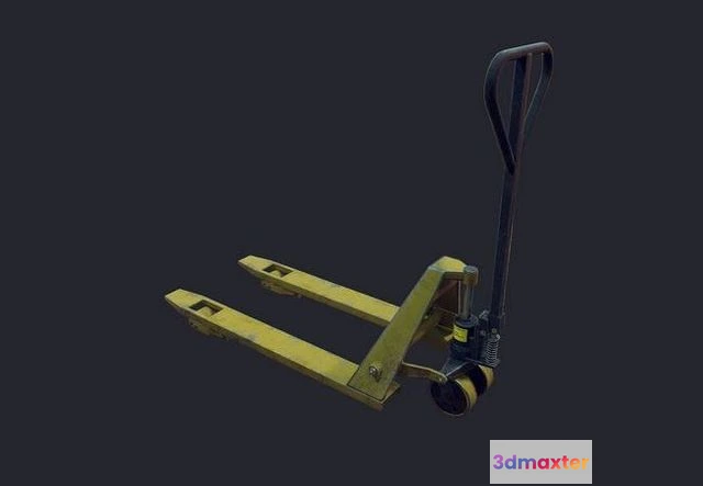 1529840 - PBR Game 3D Models - Pallet Jack 3D Max