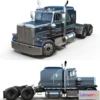 1529862 - PBR Game 3D Models - Peterbilt 359 semitruck 3D Max
