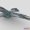 1529878 - PBR Game 3D Models - Pigeon Flying 3D Max