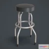 1529902 - PBR Game 3D Models - Playing Bar Stool 3D Max