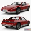 1529914 - PBR Game 3D Models - Pontiac Fiero GT 1985 3D Max