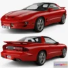 1529918 - PBR Game 3D Models - Pontiac Firebird Trans Am 1998 3D Max