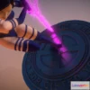 1529990 - PBR Game 3D Models - Psylocke From X Men Stl Ready 3D Max