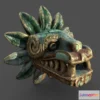 1530002 - PBR Game 3D Models - Quetzalcoatl 3D Max