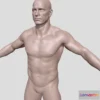 1530026 - PBR Game 3D Models - Realistic Heroic Male Basemesh Self Stand 3D Max
