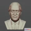 1530060 - PBR Game 3D Models - Robert De Niro Bust For 3D Printing 3D Max