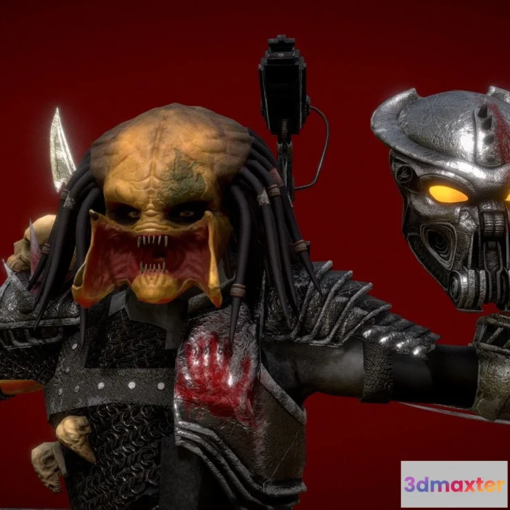 1530088 - PBR Game 3D Models - Scarface Predator 3D Max