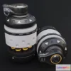 1530090 - PBR Game 3D Models - Sci - fi Grenade 3D Max