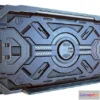 1530102 - PBR Game 3D Models - Sci Fi Door Game 2 3D Max