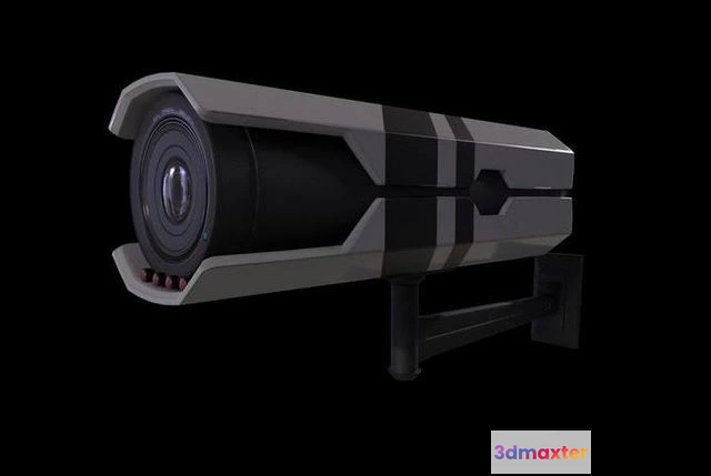 1530214 - PBR Game 3D Models - Security Camera Game Ready 3D Max