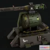 1530220 - PBR Game 3D Models - Sentry Turret 3D Max