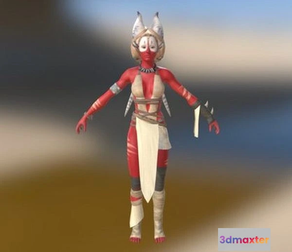 1530230 - PBR Game 3D Models - Shaak Ti 3D Max