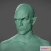 1530236 - PBR Game 3D Models - Sinestro Bust 3D Max