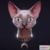 1530280 - PBR Game 3D Models - Spooky Sphynx 3D Max