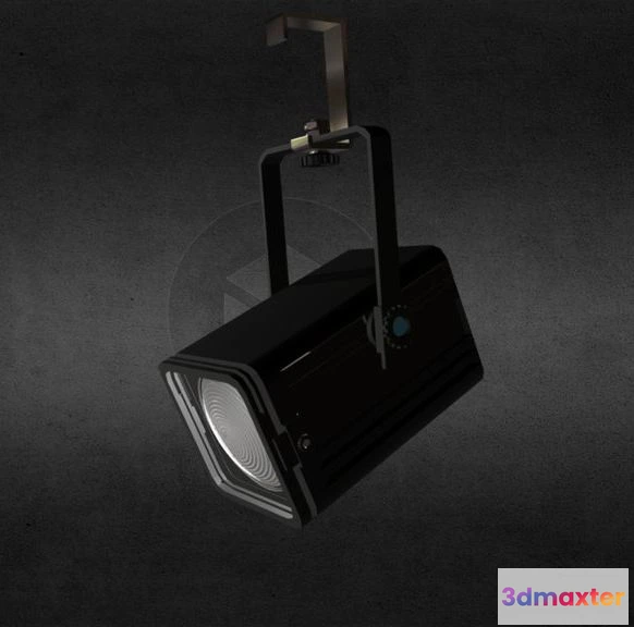 1530304 - PBR Game 3D Models - Stage Light Fresnel 3D Max