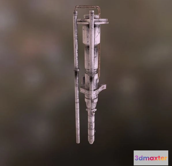 1530328 - PBR Game 3D Models - Star Wars Street Pipe Asset 3D Max