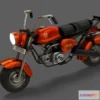 1530348 - PBR Game 3D Models - Stylized Cartoon Bike 3D Max