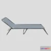 1530368 - PBR Game 3D Models - Sunbed Grey 3D Max
