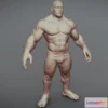 1530372 - PBR Game 3D Models - Superhero 2 3D Print Model 3D Max