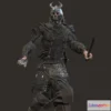 1530390 - PBR Game 3D Models - Samurai Remastered2 3D Max