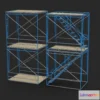 1530404 - PBR Game 3D Models - Scaffolding 3D Max