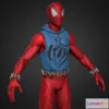 1530410 - PBR Game 3D Models - Scarlet Spider Man Across The Spider Verse 3D Max