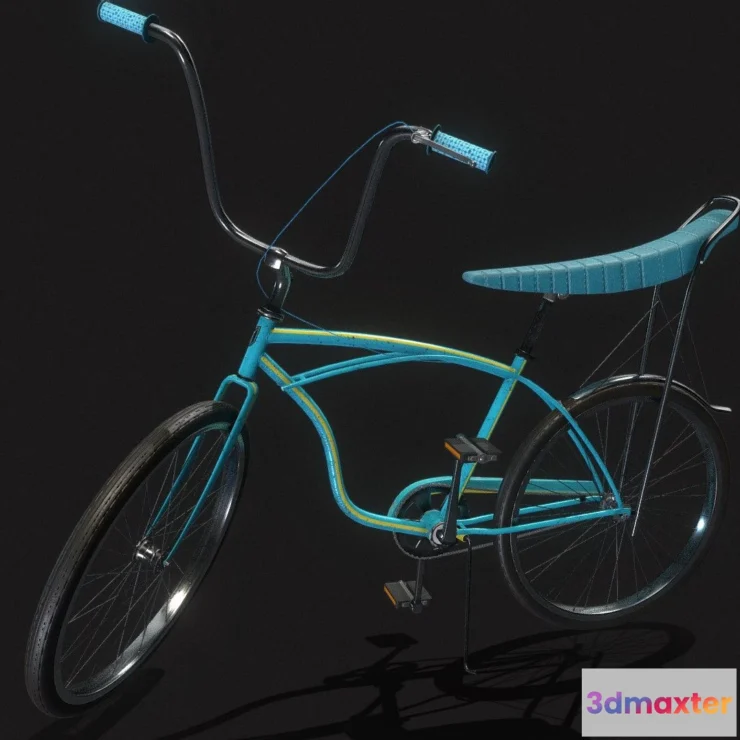 1530424 - PBR Game 3D Models - Schwinn Fastback 3D Max