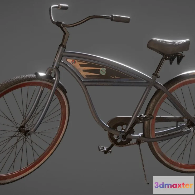 1530426 - PBR Game 3D Models - Schwinns Cruiser 3D Max