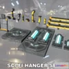 1530430 - PBR Game 3D Models - Sci Fi Asset Hangerpack 002 3D Max