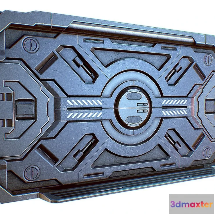 1530448 - PBR Game 3D Models - Sci Fi Door Game 3D Max