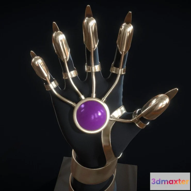 1530456 - PBR Game 3D Models - Sci Fi Hand Device 3D Max