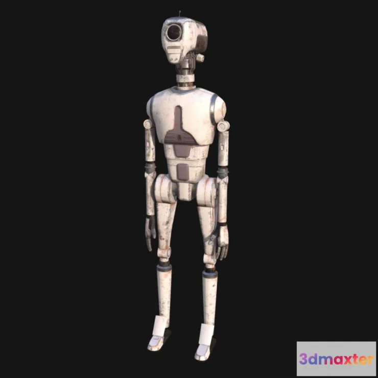 1530548 - PBR Game 3D Models - Se 2 Worker Star Wars 3D Max