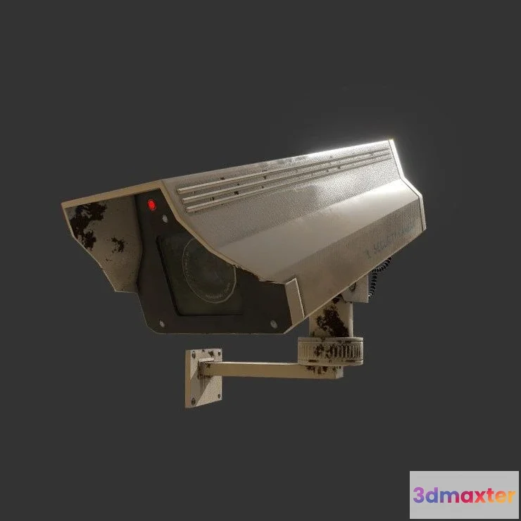 1530568 - PBR Game 3D Models - Security Camera 3D Max