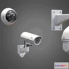 1530570 - PBR Game 3D Models - Security Cameras 3D Max