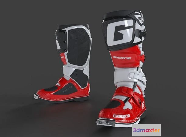 1530606 - PBR Game 3D Models - SG12 boots for Ride 4 3D Max