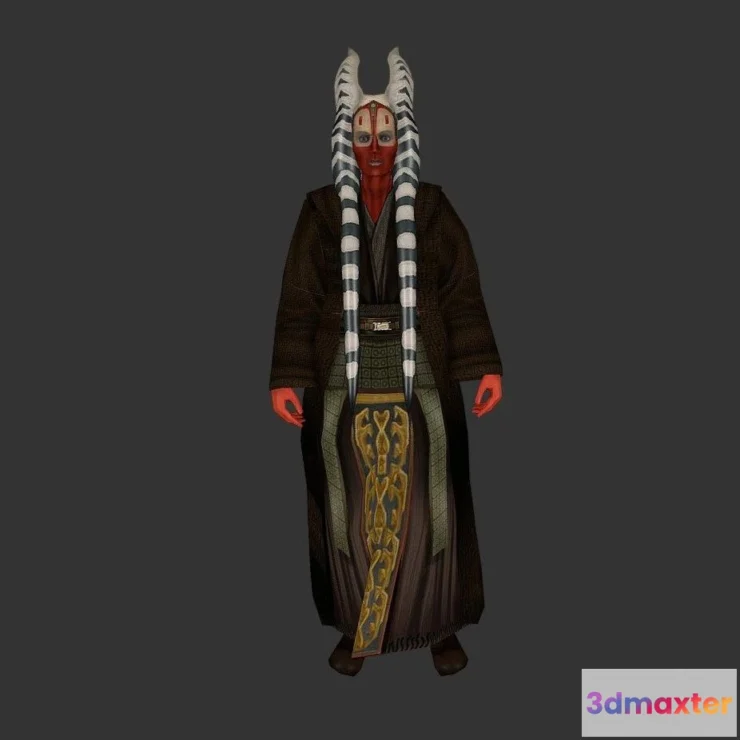 1530612 - PBR Game 3D Models - Shaak Ti 3D Max