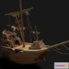 1530634 - PBR Game 3D Models - Ship 20k 3D Max